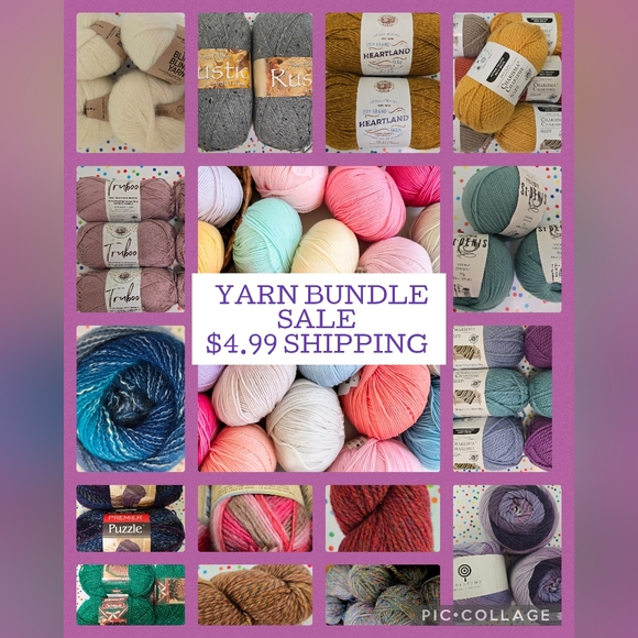YARN BUNDLE ORDER SALE$4.99 SHIPPING * ADVERTISEMENT ONLY Updated 9/3 - Picture 1 of 16